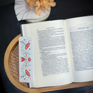 Flowers, Berries, and Stars Bookmark