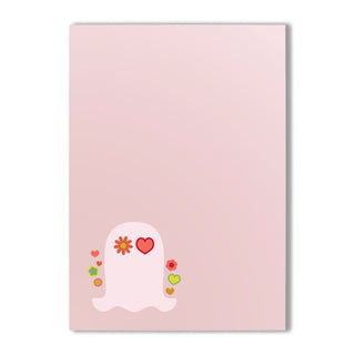 Bloc de notas en blanco Groovy Ghost