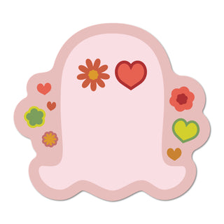 Pegatina troquelada de vinilo Groovy Ghost