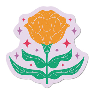 Marigold Vinyl Die Cut Sticker