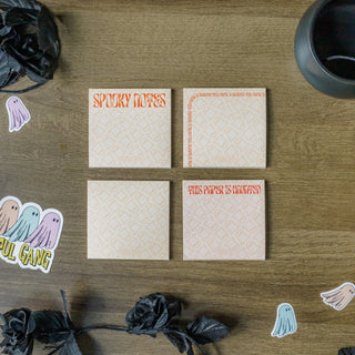 This Paper is Haunted Sticky Notes (Header)