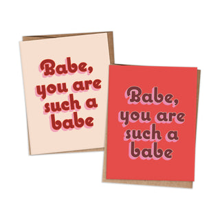 Babe Sandwich A2 Greeting Cards group