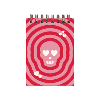 Heart-eyed Skull A7 Mini Notebook