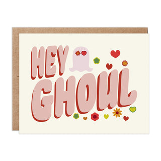 Hey Ghoul A2 Greeting Card