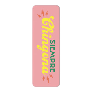 Siempre Chingona Bookmark in Coral