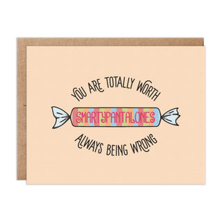 Smartypantalones A2 Greeting Card